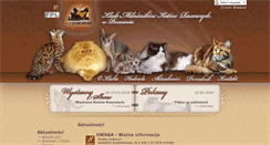 Desktop Screenshot of felisposnania.eu